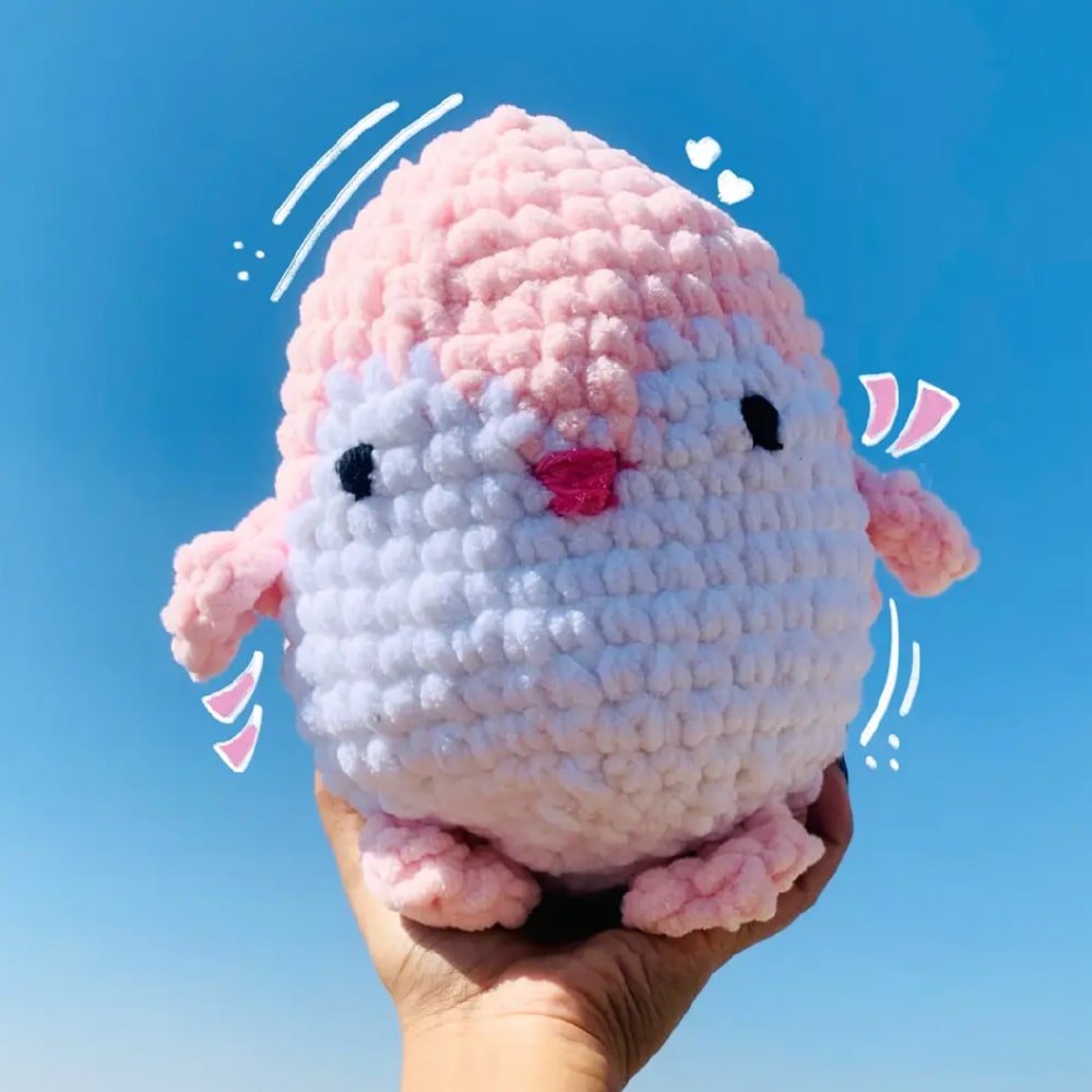 100% Handmade Crochet Plushie